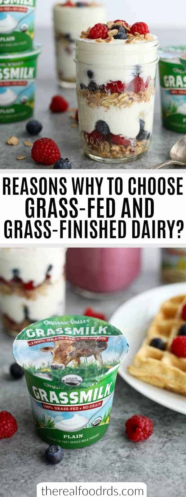Pinterest Image for Reasons to Choose Grass-Fed Dairy