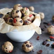 Trail Mix Energy Bites