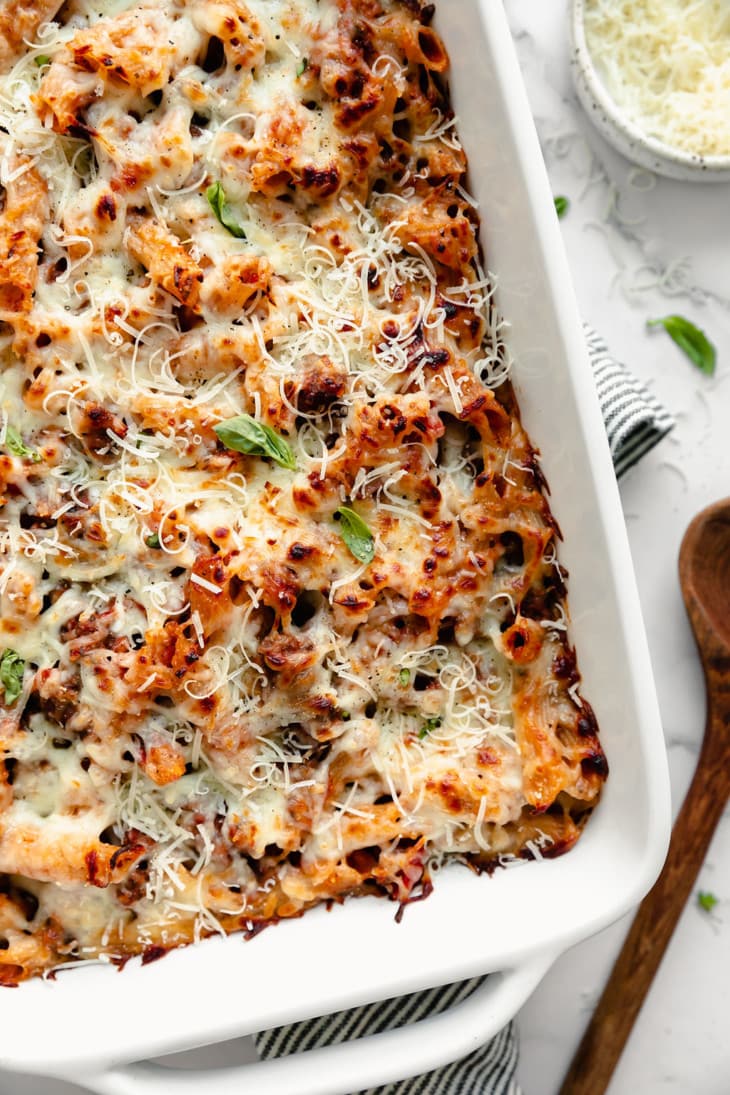 5Ingredient Baked Ziti (Gluten Free Option) The Real Food Dietitians