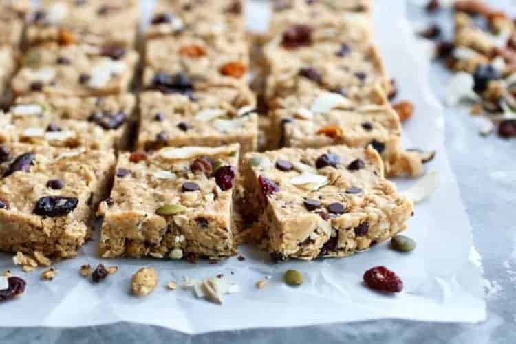 No-Bake Fruit & Nut Granola Bars - The Real Food Dietitians