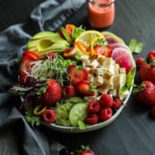 Berry Protein Salad Bowl
