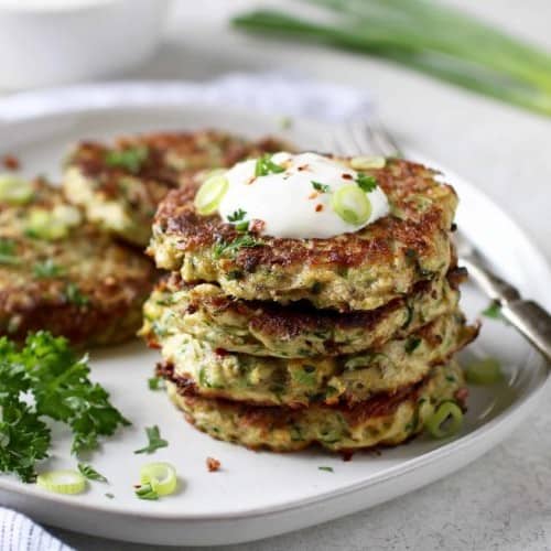 Savory Zucchini Fritters