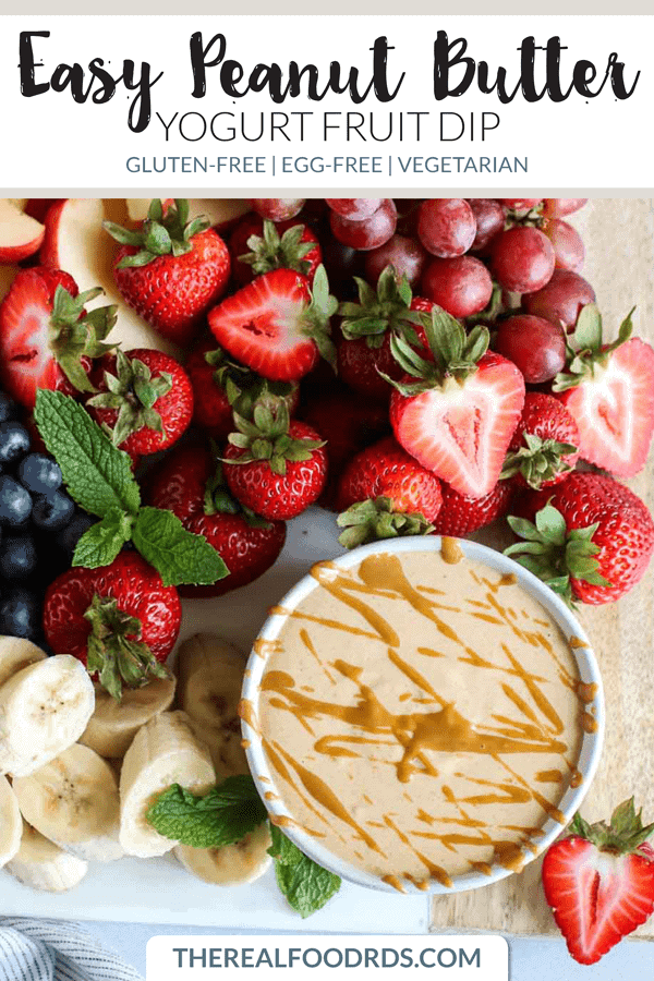 Peanut Butter Greek Yogurt Fruit Dip - Project Meal Plan