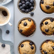 Banana Blueberry Muffins Recipe