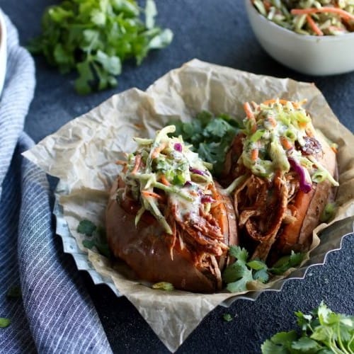 Instant Pot BBQ Pulled Chicken