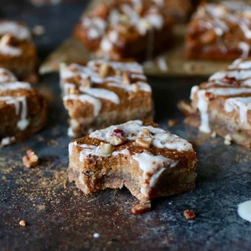 Paleo Pumpkin Pie Bars