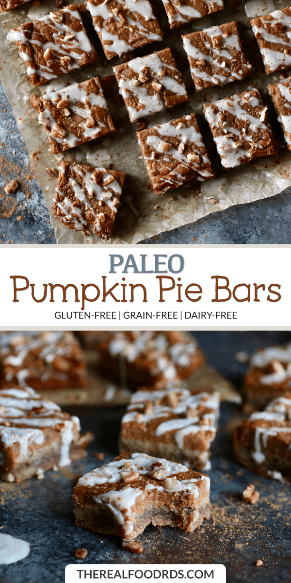 Long Pin image for Paleo Pumpkin Pie Bars