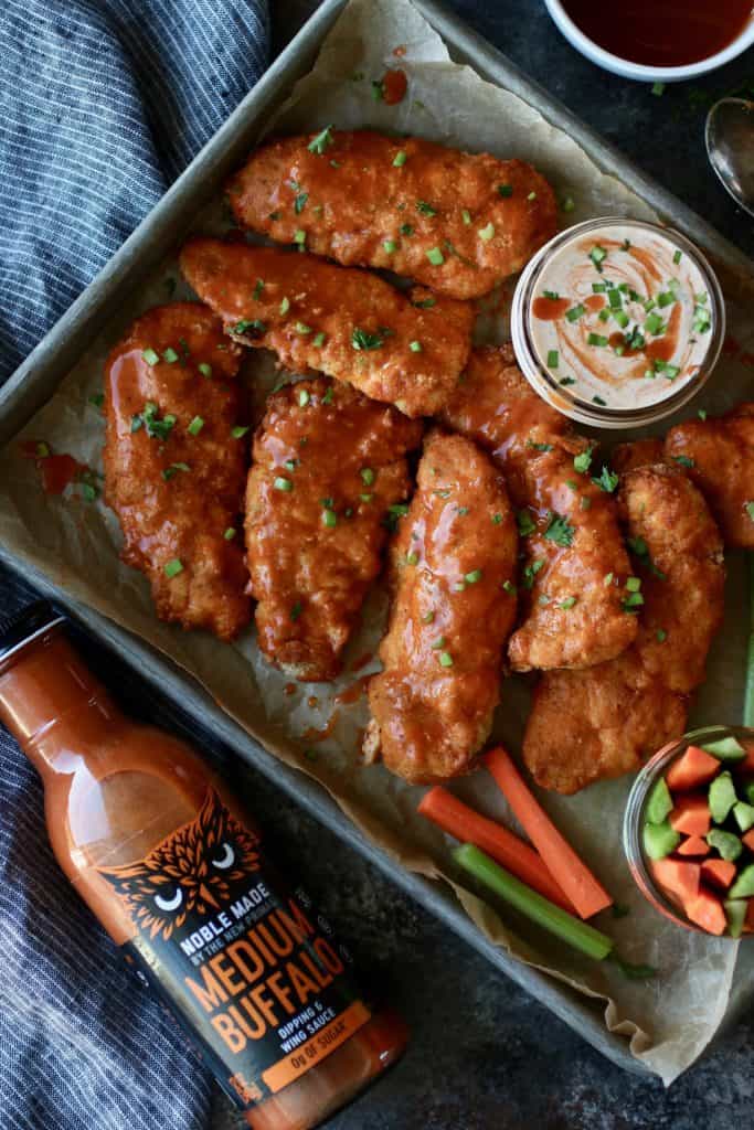Buffalo Chicken Strips with Buffalo Ranch (Whole30) - The New Primal Buffalo Sauce