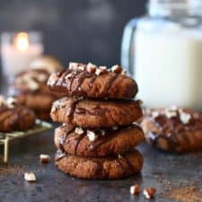 Paleo Soft Batch Ginger Molasses Cookies
