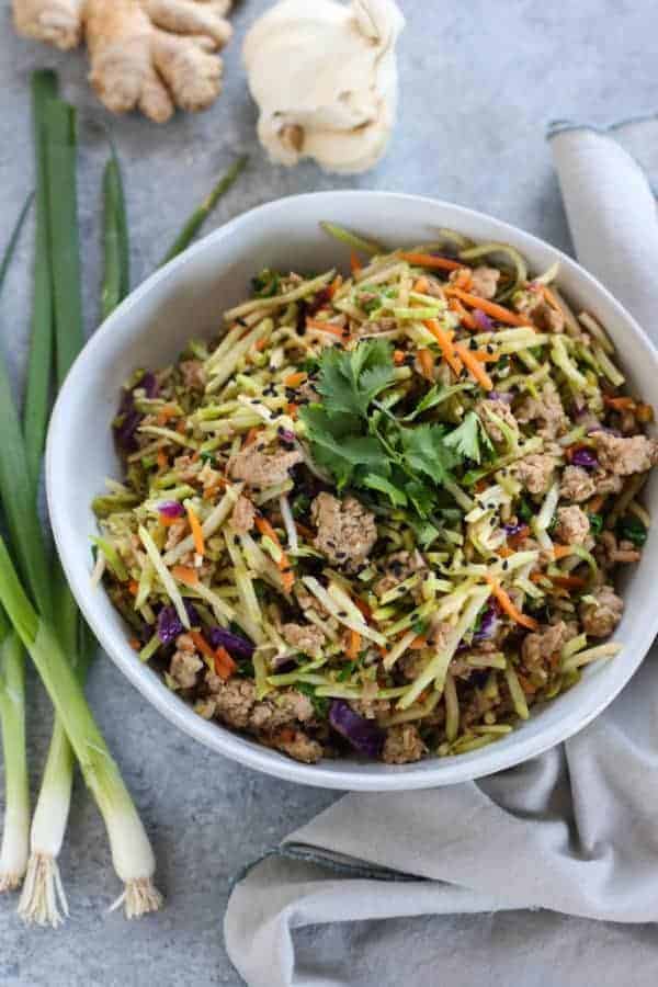 Easy Egg Roll in a Bowl