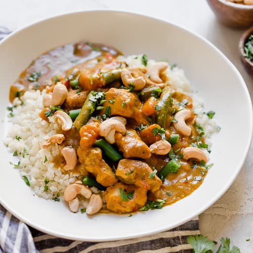 Slow Cooker Sweet Potato Chicken Curry