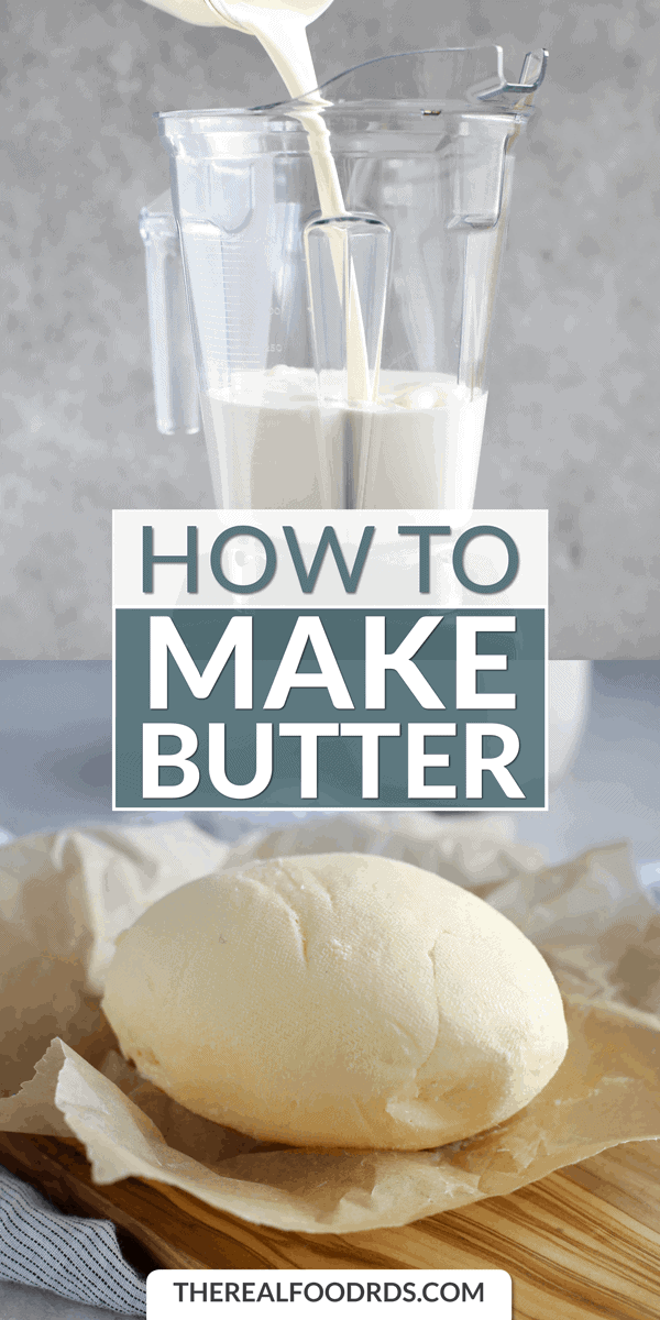 Long Pin Image for How to Make Butter