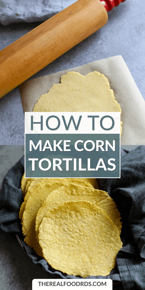 Long Pin Image for How to Make Corn Tortillas