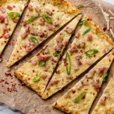 Breakfast Pizza with Hash Brown Crust