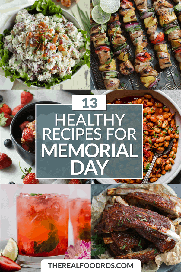 Pinterest image for 13 Healthy Recipes for Memorial Day