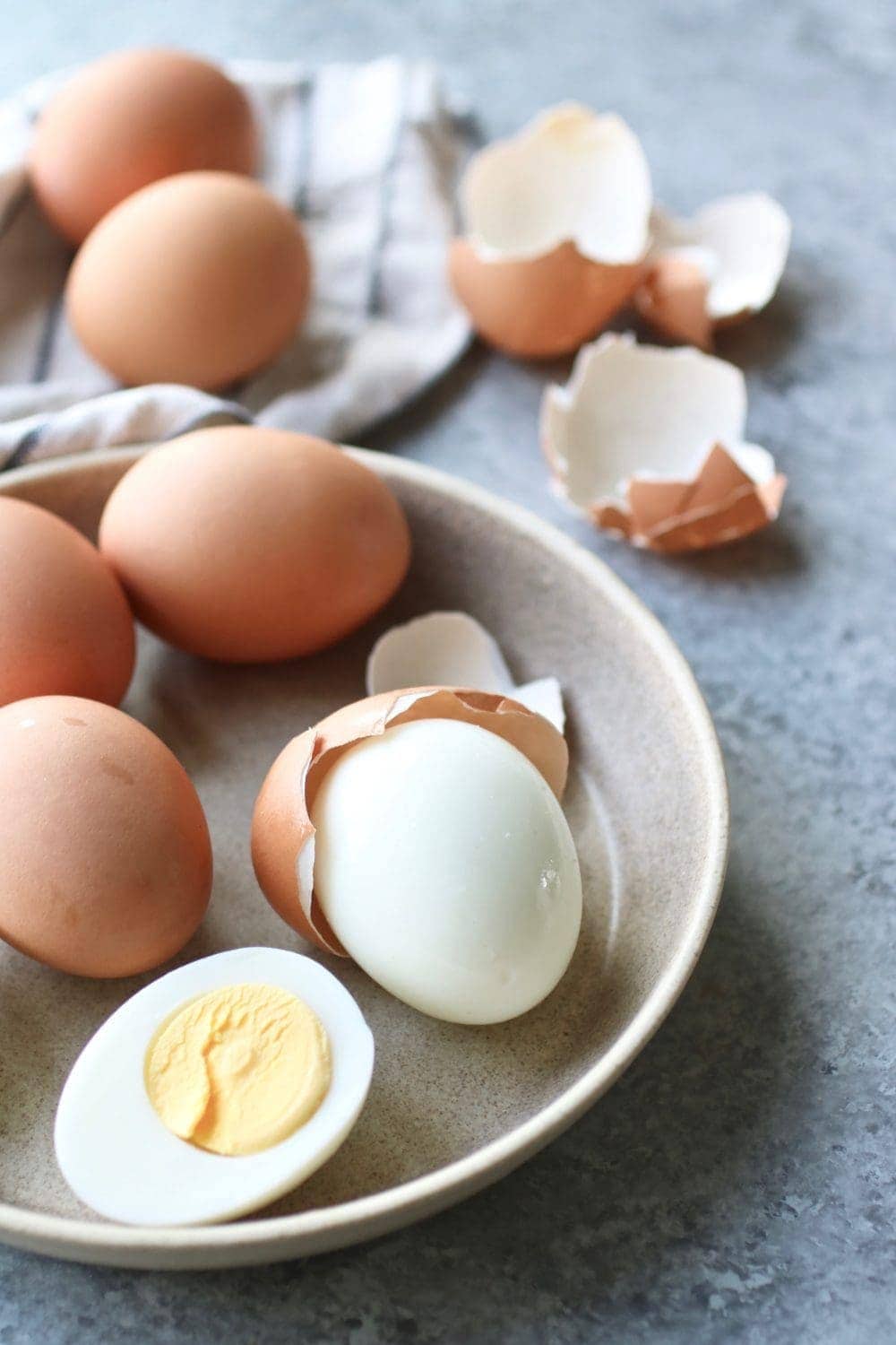 How to Make Easy Peel Hard Boiled Eggs - The Real Food Dietitians