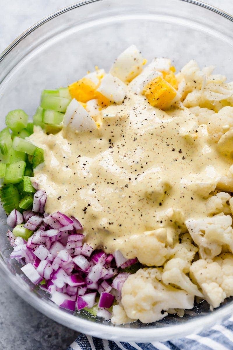 Photo of Low-Carb Mock Potato Salad