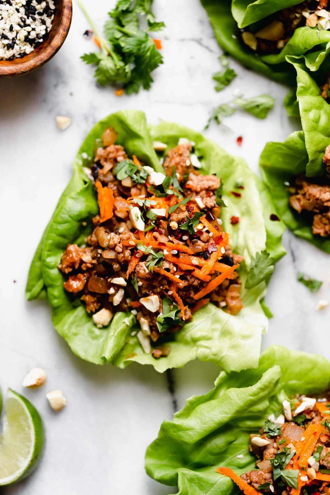 Chinese Pork Lettuce Wraps