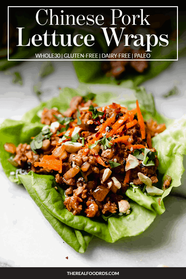 Pin image for Chinese Pork Lettuce Wraps