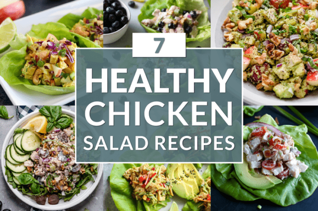 7 Healthy Chicken Salad Recipes - The Real Food Dietitians