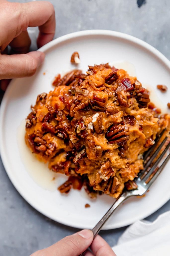 Healthy Sweet Potato Casserole