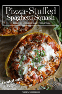 Pizza-Stuffed Spaghetti Squash - The Real Food Dietitians