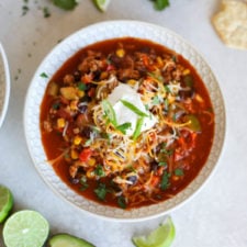 Instant Pot Veggie-Loaded Turkey Chili