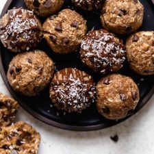 Paleo Almond Joy Protein Bites
