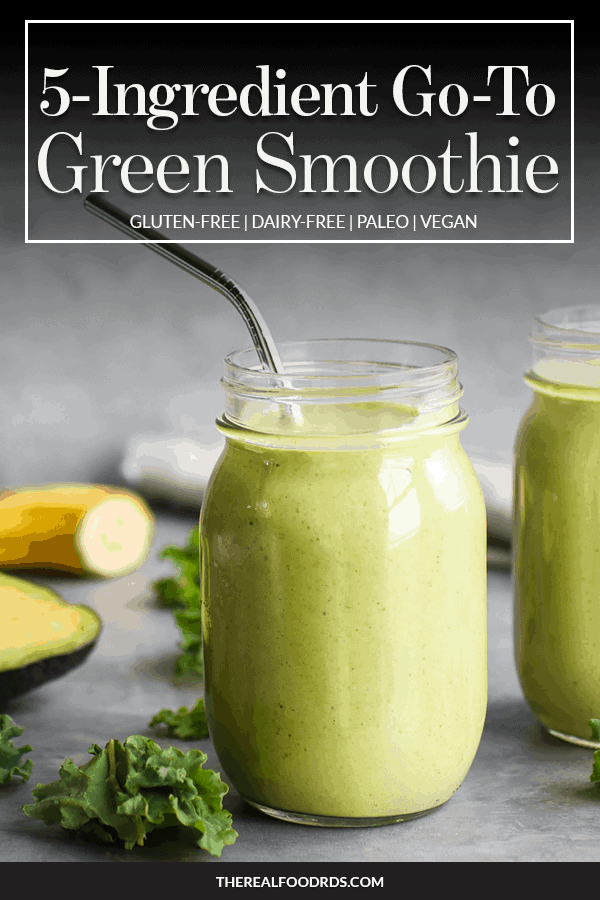 Pin image for 5-Ingredient Go-to Green Smoothie