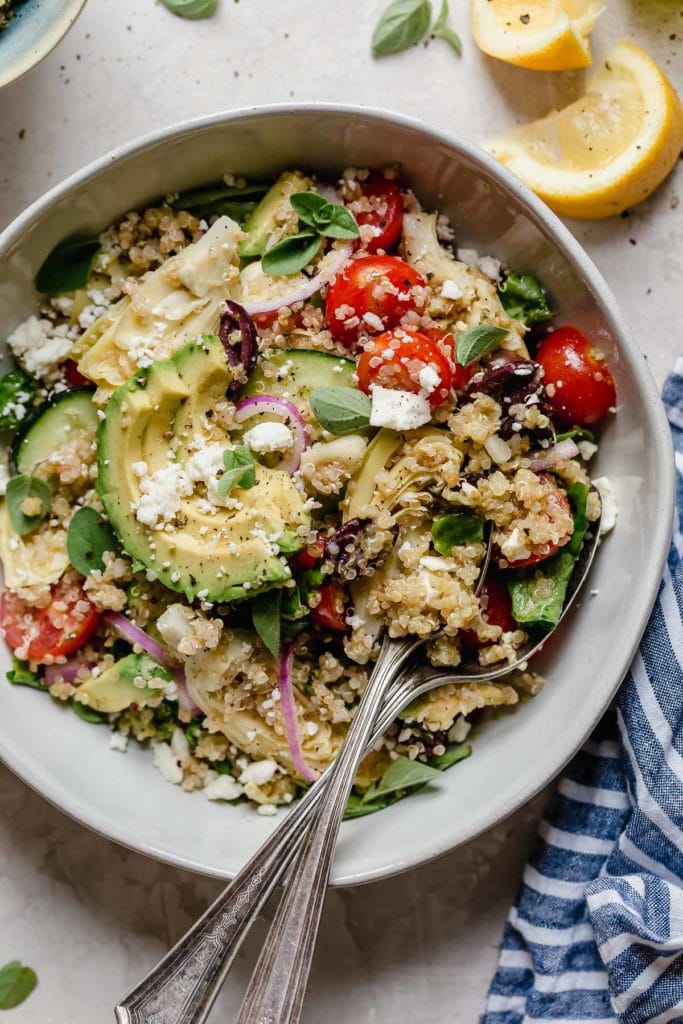 Photo of Greek Quinoa Salad - 9 Healthy Quinoa Recipes