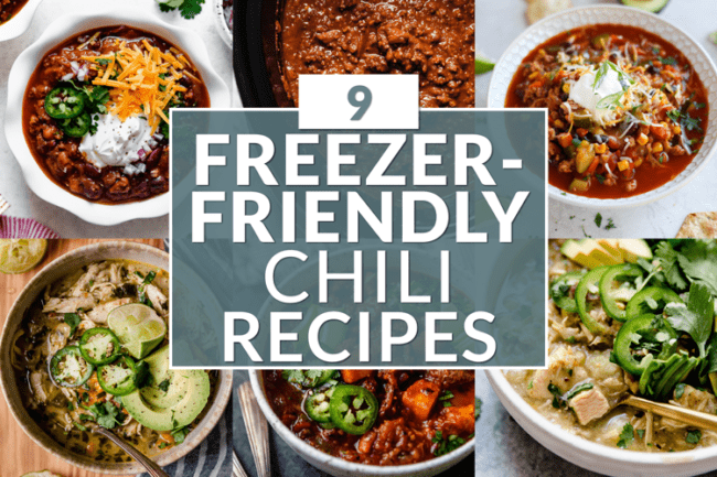 9 Freezer-Friendly Chili Recipes - The Real Food Dietitians