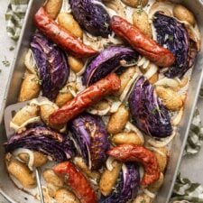 Sheet Pan Kielbasa and Potatoes Recipe