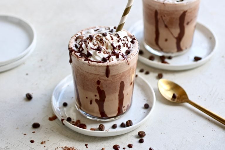 Paleo Mocha Frappe Drink - Don't Mess with Mama