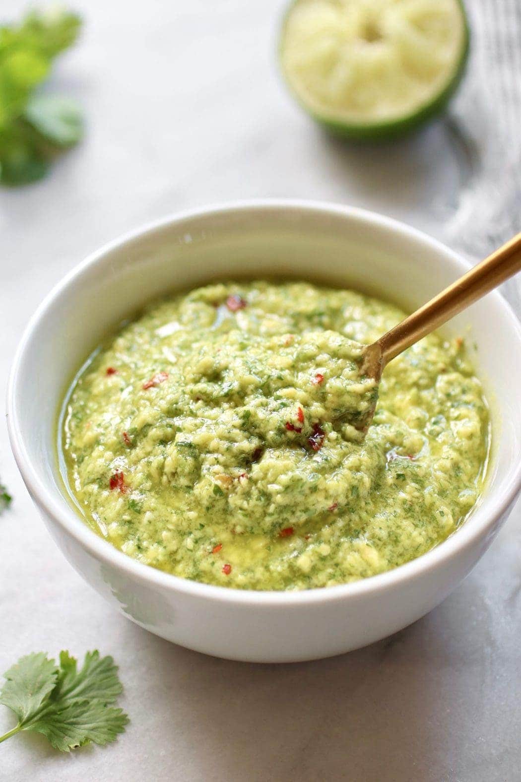 Easy Avocado Green Sauce - The Real Food Dietitians