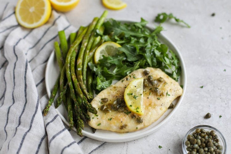 Skillet Chicken Piccata - The Real Food Dietitians