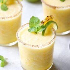 Frozen Pineapple Margaritas