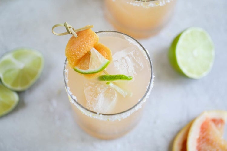 Low-Sugar Paloma - The Real Food Dietitians