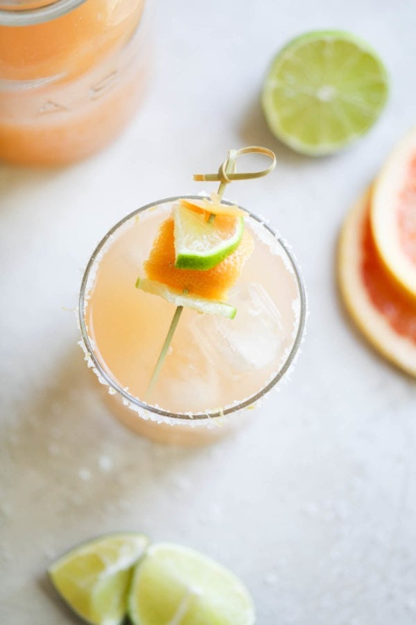 Paloma Cocktail recipe (Skinny Cheat Version) - Make It Skinny Please