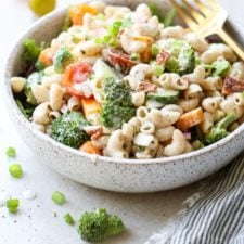 Creamy Ranch Pasta Salad