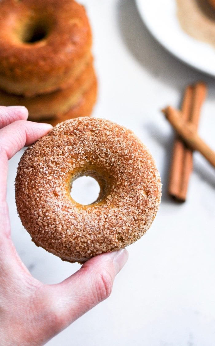 Healthy Baked Pumpkin Donuts (Gluten-Free) - The Real Food Dietitians