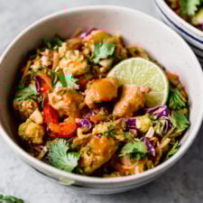 Healthy Chicken Pad Thai (Noodle-free!)-image