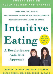 Recommended book to learn more about Intuitive Eating.