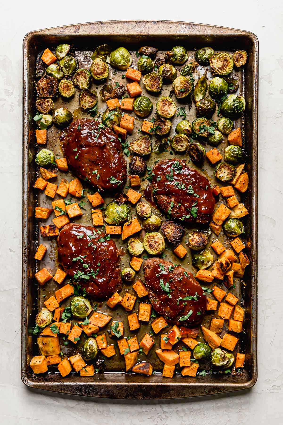 Mini Meatloaf Sheet Pan Meal - Cooking With Carlee