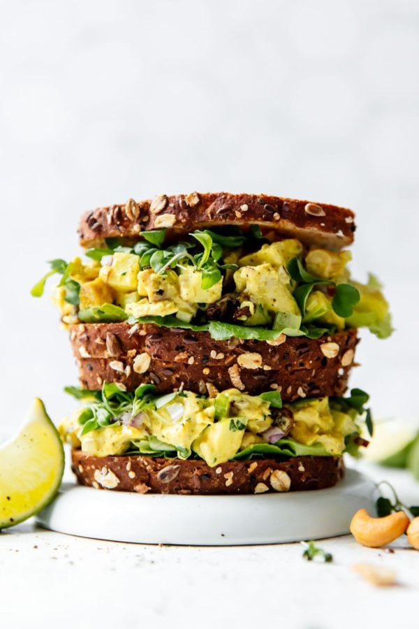 Curry Chicken Salad Sandwiches