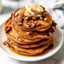 Fluffy Sweet Potato Pancakes (gluten-free)