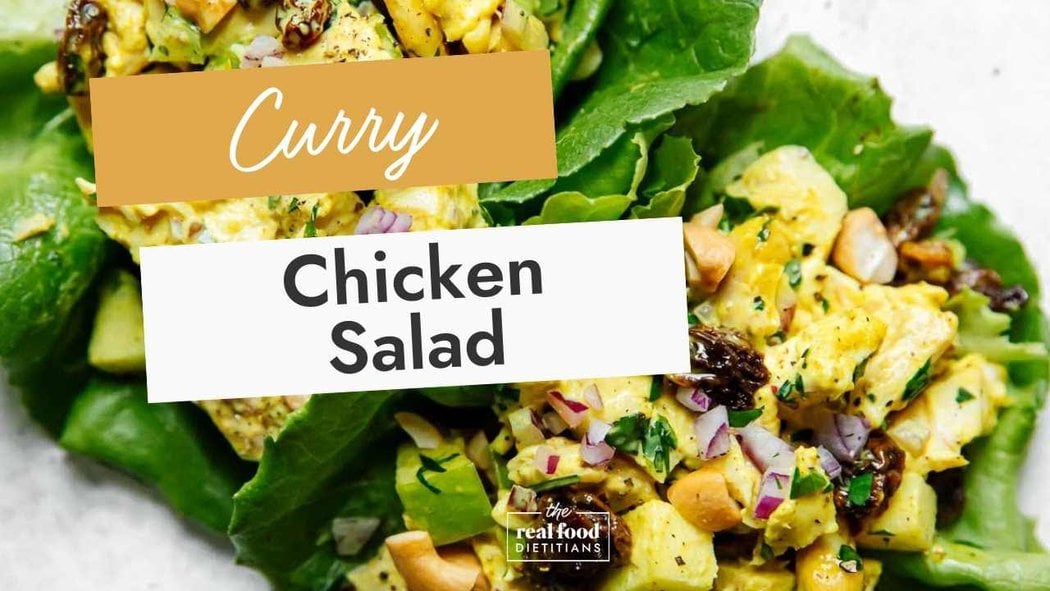 Curry Chicken Salad - Sprinkles and Sprouts