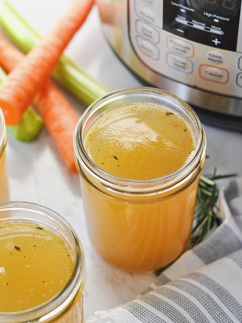 Bone Broth (Two Ways: Stove Top + Instant Pot) — saltnpepperhere