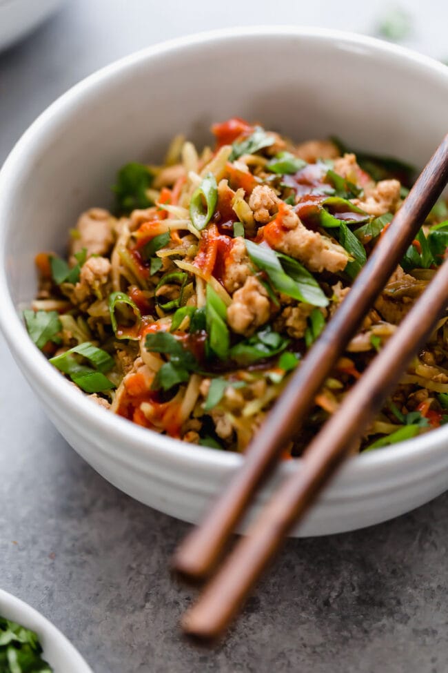 Egg Roll In A Bowl (Healthy and Easy) - The Real Food Dietitians