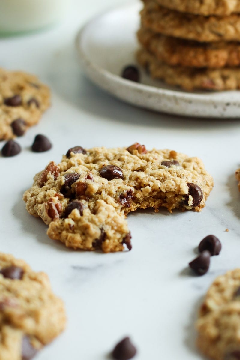 Gluten-Free Oatmeal Chocolate Chip Cookies - The Real Food Dietitians