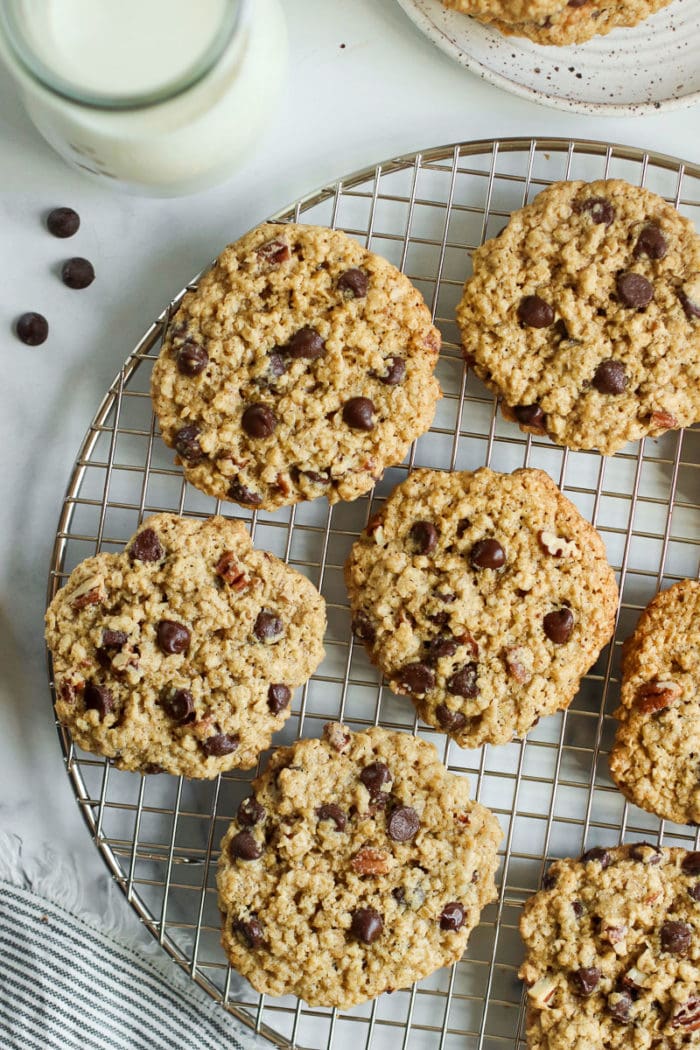 Gluten-Free Oatmeal Chocolate Chip Cookies - The Real Food Dietitians